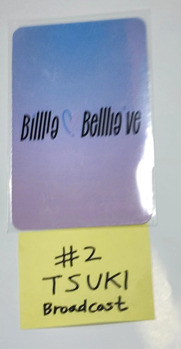 TSUKI (Of Billlie) ‘RING ma Bell’ - Broadcast Hand Autographed(signed) Photocard - HALLYUSUPERSTORE