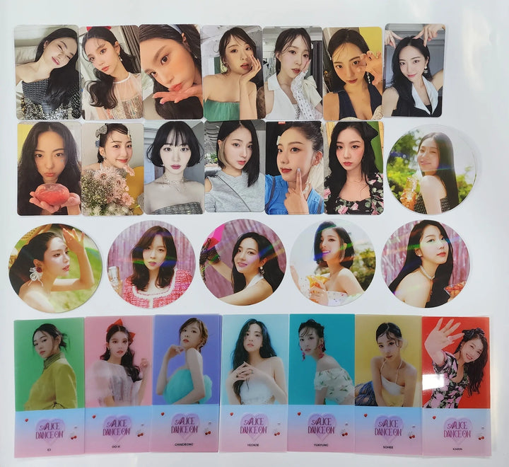 ALICE "DANCE ON" - Official Photocard, Message Card, ALCE(S)TAND - HALLYUSUPERSTORE