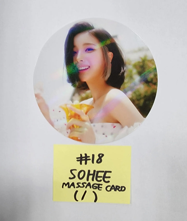 ALICE "DANCE ON" - Official Photocard, Message Card, ALCE(S)TAND - HALLYUSUPERSTORE