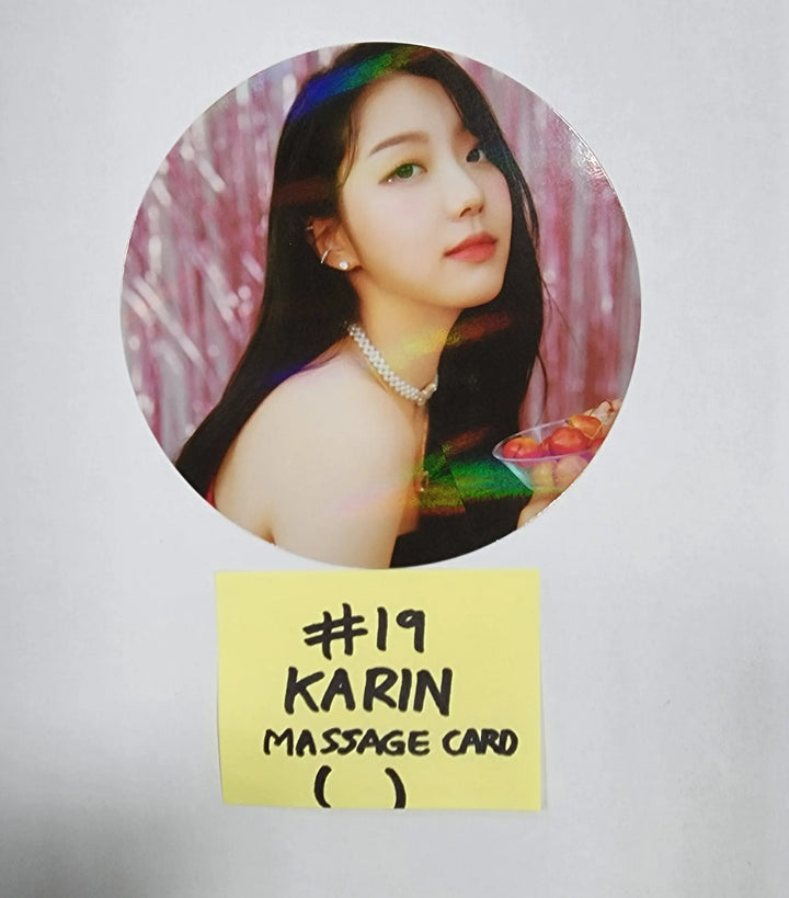 ALICE "DANCE ON" - Official Photocard, Message Card, ALCE(S)TAND - HALLYUSUPERSTORE