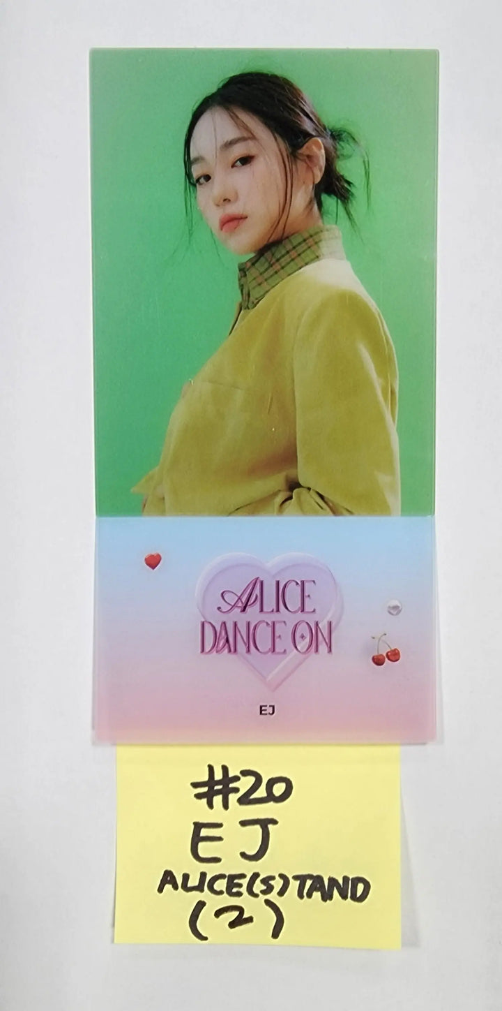 ALICE "DANCE ON" - Official Photocard, Message Card, ALCE(S)TAND - HALLYUSUPERSTORE