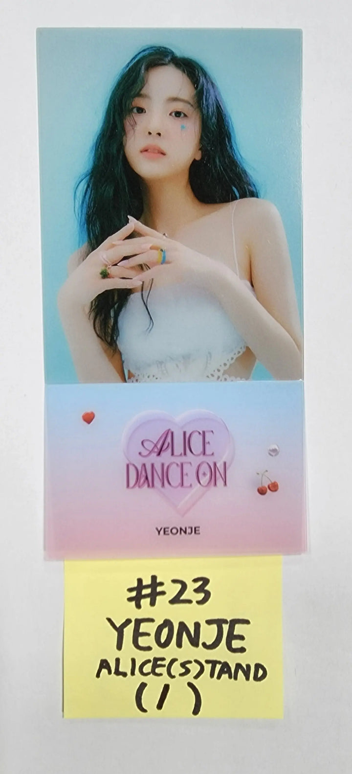ALICE "DANCE ON" - Official Photocard, Message Card, ALCE(S)TAND - HALLYUSUPERSTORE