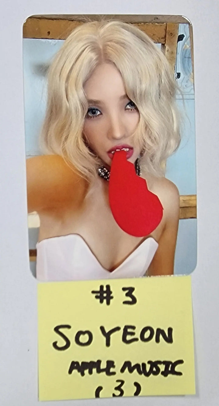 (g) I-DLE "I LOVE" - Apple Music Fansign Event Photocard - HALLYUSUPERSTORE