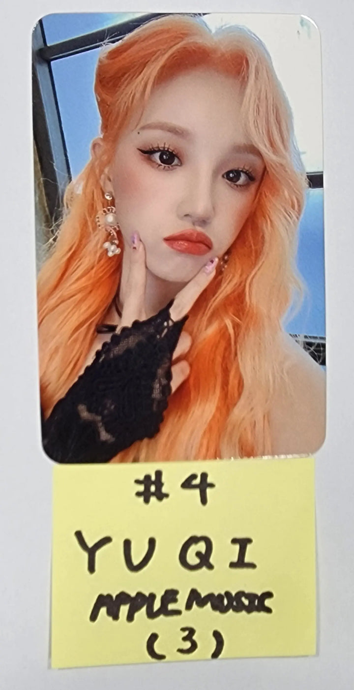 (g) I-DLE "I LOVE" - Apple Music Fansign Event Photocard - HALLYUSUPERSTORE