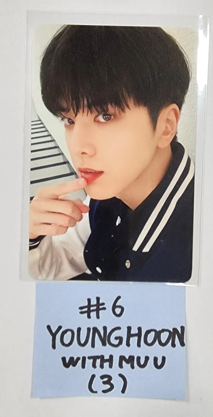 THE BOYZ "BE AWARE" 7th MiniAlbum - Withmuu Lucky Draw Event Photocard - HALLYUSUPERSTORE