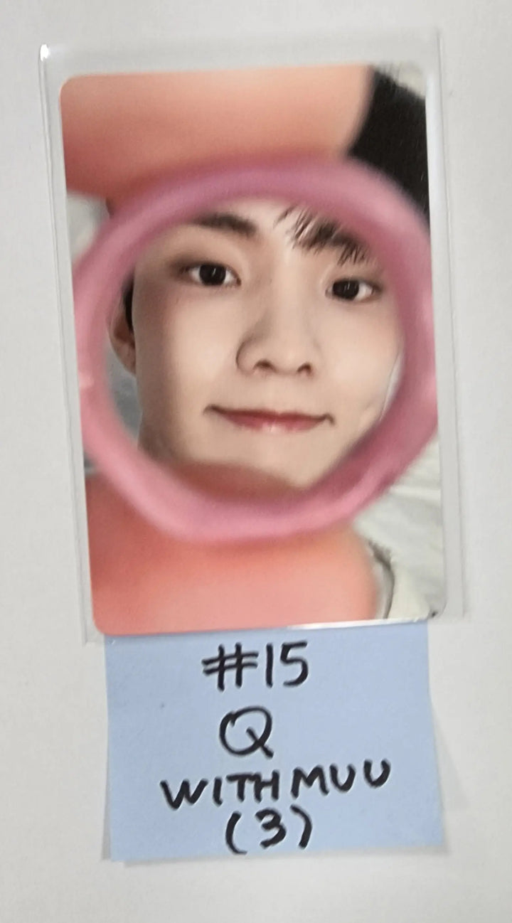 THE BOYZ "BE AWARE" 7th MiniAlbum - Withmuu Lucky Draw Event Photocard - HALLYUSUPERSTORE