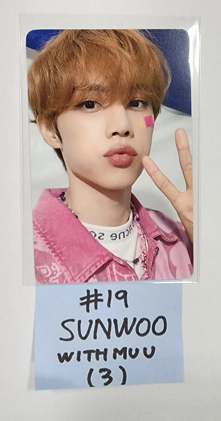 THE BOYZ "BE AWARE" 7th MiniAlbum - Withmuu Lucky Draw Event Photocard - HALLYUSUPERSTORE