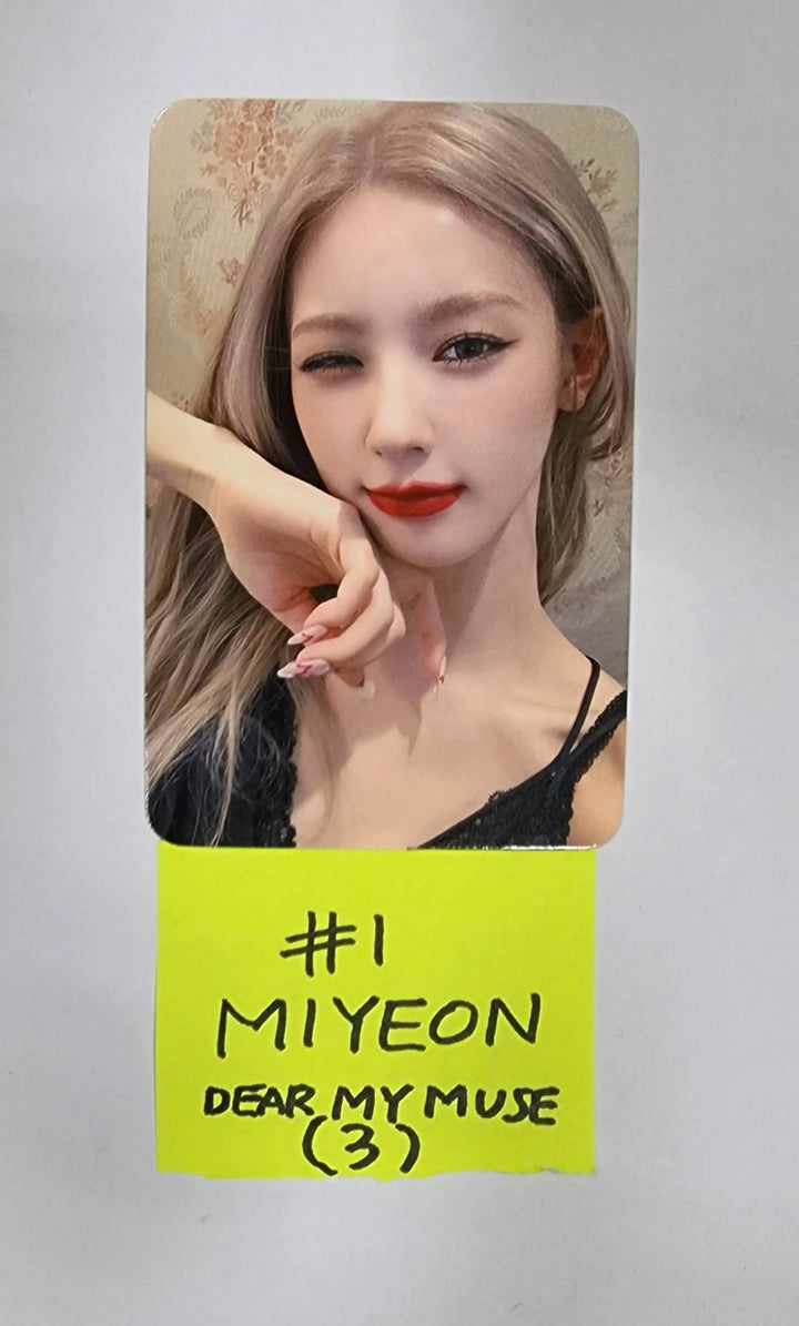 (g) I-DLE "I LOVE" - Dear My Muze Special Event Photocard + Postcard - HALLYUSUPERSTORE