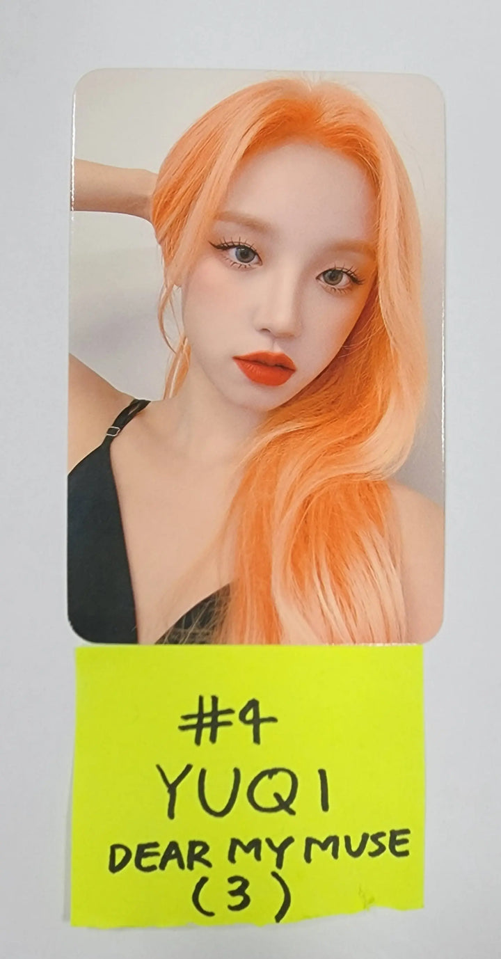 (g) I-DLE "I LOVE" - Dear My Muze Special Event Photocard + Postcard - HALLYUSUPERSTORE