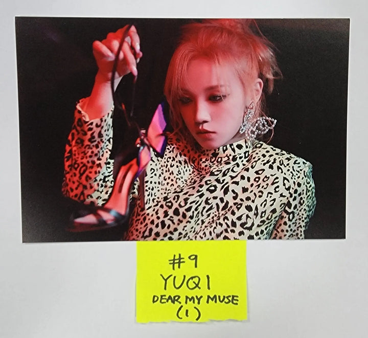(g) I-DLE "I LOVE" - Dear My Muze Special Event Photocard + Postcard - HALLYUSUPERSTORE
