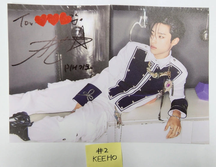 P1Harmony 'HARMONY : ZERO IN' - A Cut Page From Fansign Event Album - HALLYUSUPERSTORE