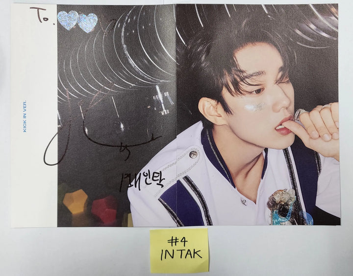 P1Harmony 'HARMONY : ZERO IN' - A Cut Page From Fansign Event Album - HALLYUSUPERSTORE