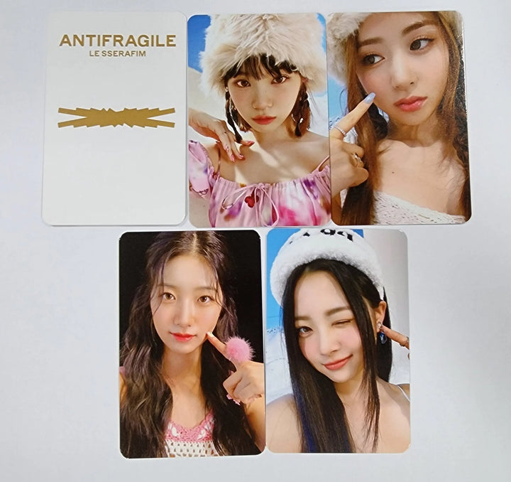 LE SSERAFIM "ANTIFRAGILE" 2nd Mini Album - Blue Dream Media Fansign Event Photocard - HALLYUSUPERSTORE