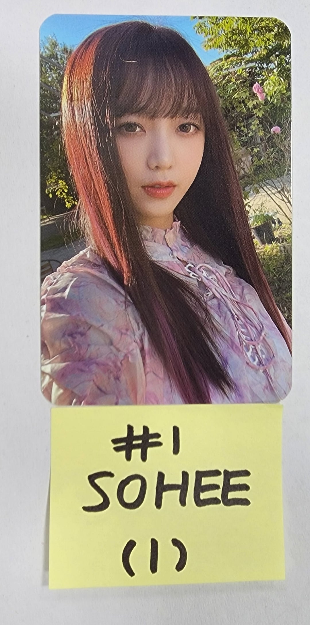 NATURE "NATURE WORLD : CODE W" - Official Photocard, Photo Sticker