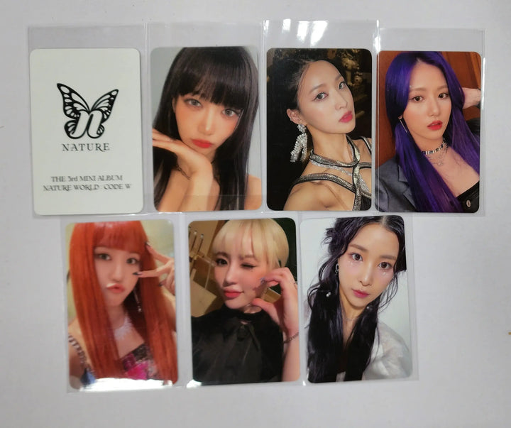 NATURE "NATURE WORLD : CODE W" - Ktown4U Fansign Event Photocard - HALLYUSUPERSTORE