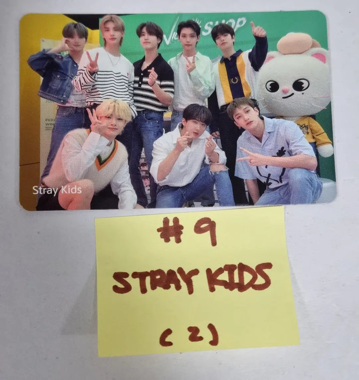 Stray Kids X SHINHAN CARD - Promotional Gift Event Photocard - HALLYUSUPERSTORE
