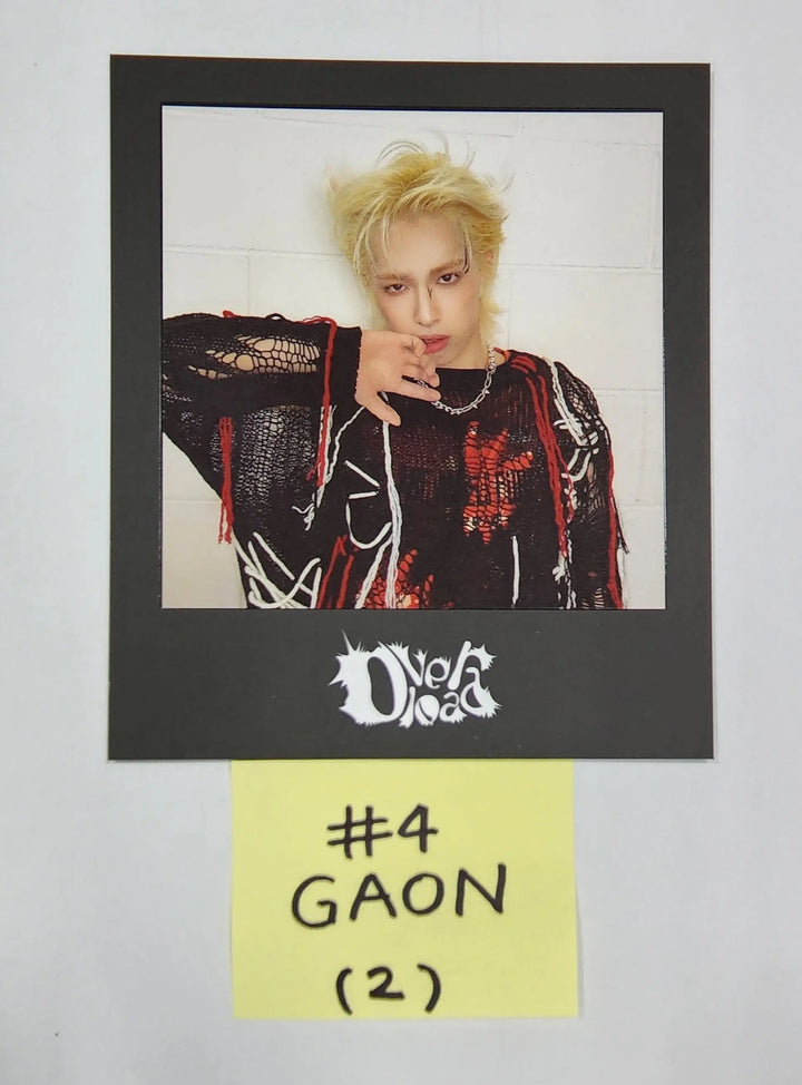Xdinary Heroes "Overload" - Official Photocard, Polaroid Type Photocard - Must Read ! - HALLYUSUPERSTORE