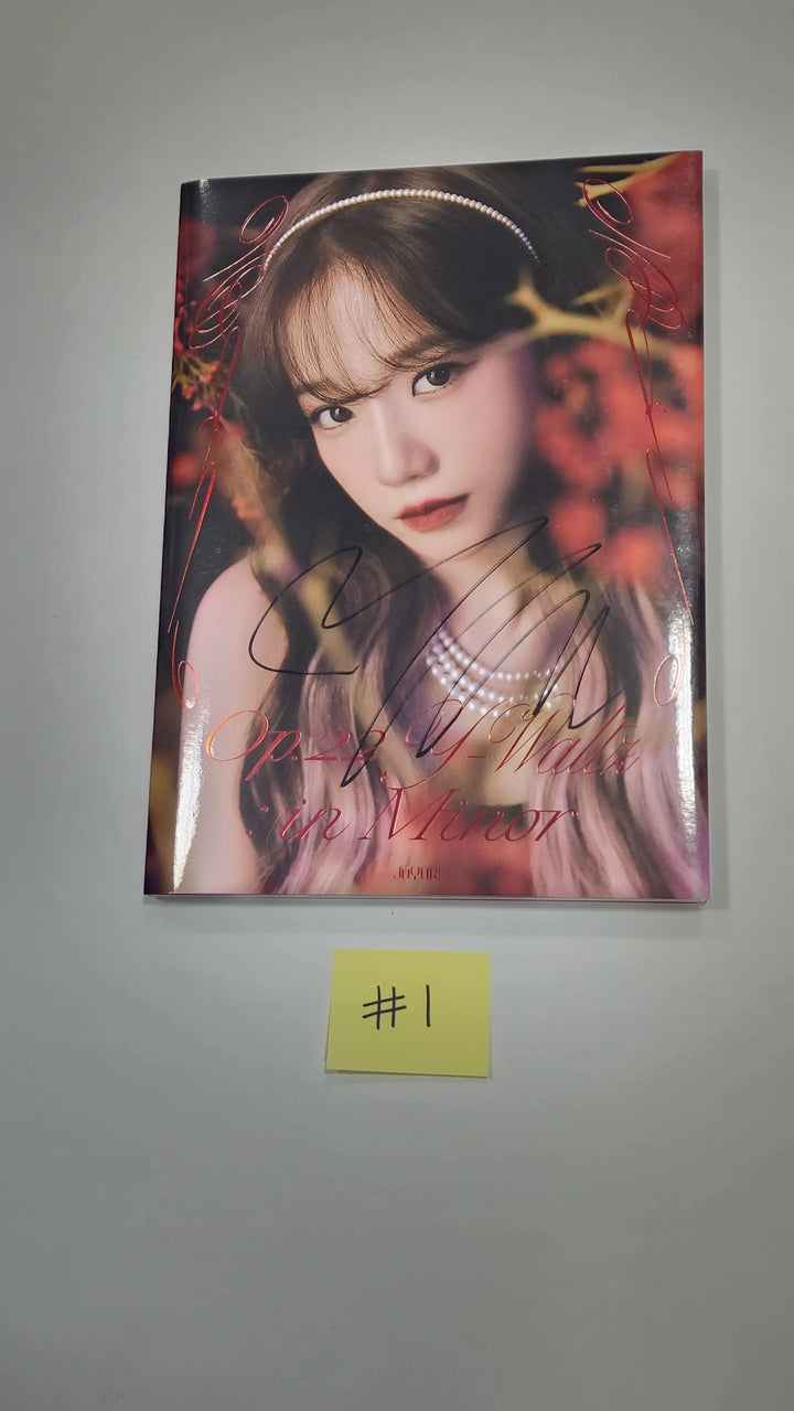 JO YURI 'Op.22 Y-Waltz : in Minor ' - Hand Autographed(Signed) Promo Album - HALLYUSUPERSTORE