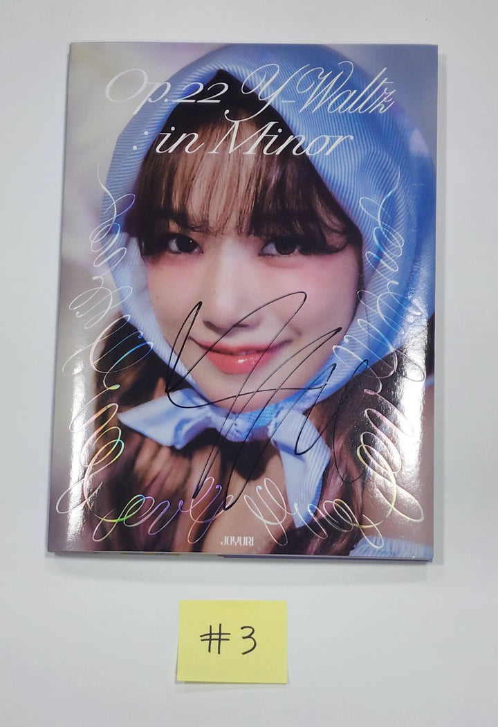 JO YURI 'Op.22 Y-Waltz : in Minor ' - Hand Autographed(Signed) Promo Album - HALLYUSUPERSTORE