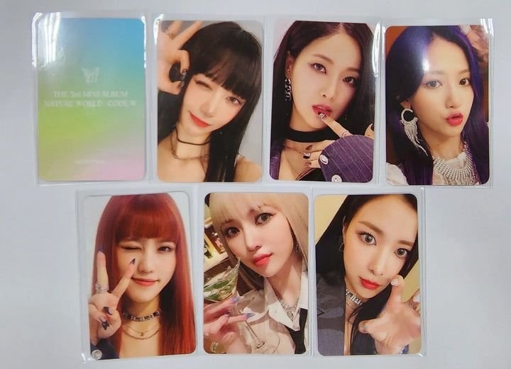 NATURE "NATURE WORLD : CODE W" - Withmuu Fansign Event Photocard - HALLYUSUPERSTORE