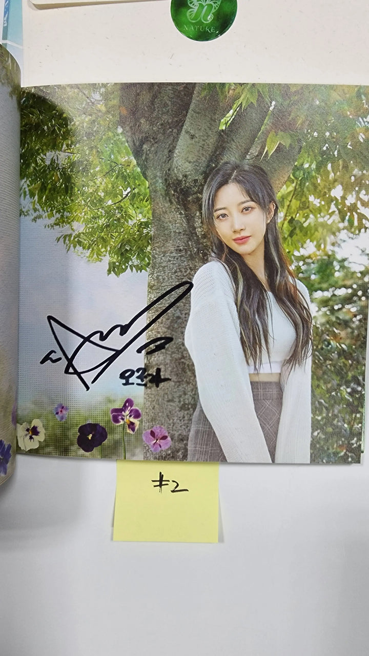 NATURE "NATURE WORLD : CODE W" - Hand Autographed(Signed) Album - HALLYUSUPERSTORE