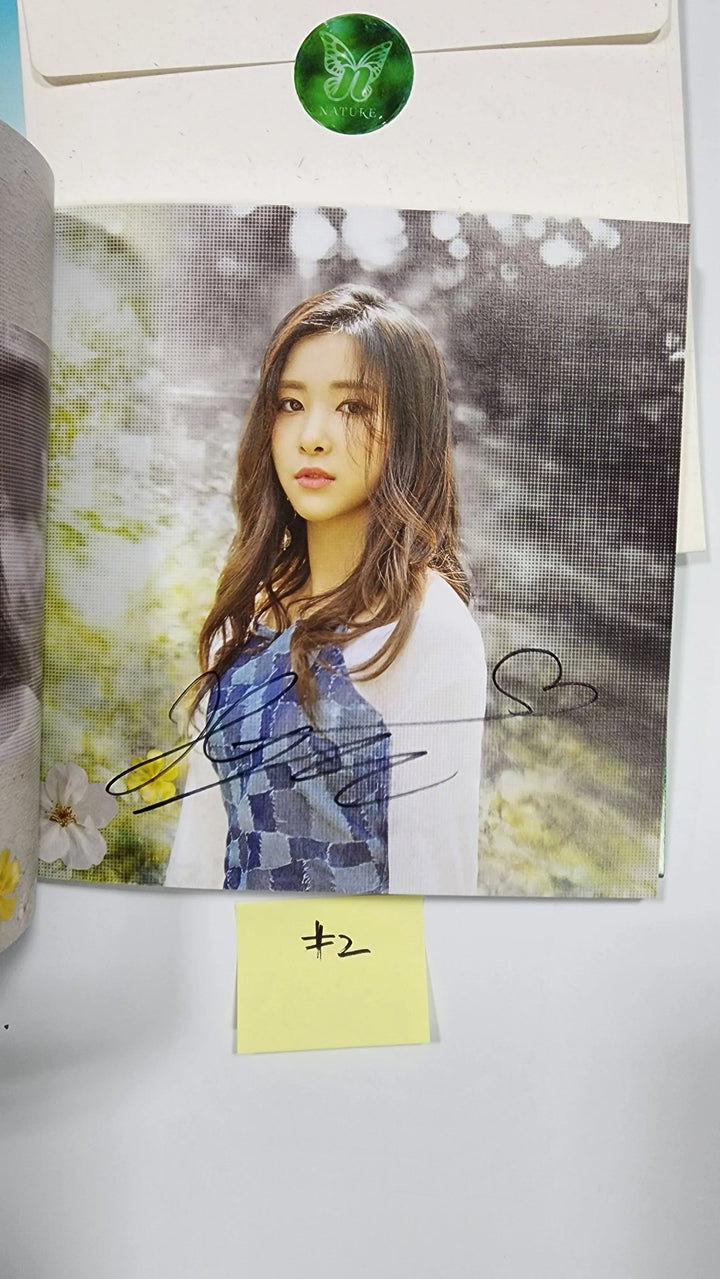 NATURE "NATURE WORLD : CODE W" - Hand Autographed(Signed) Album - HALLYUSUPERSTORE
