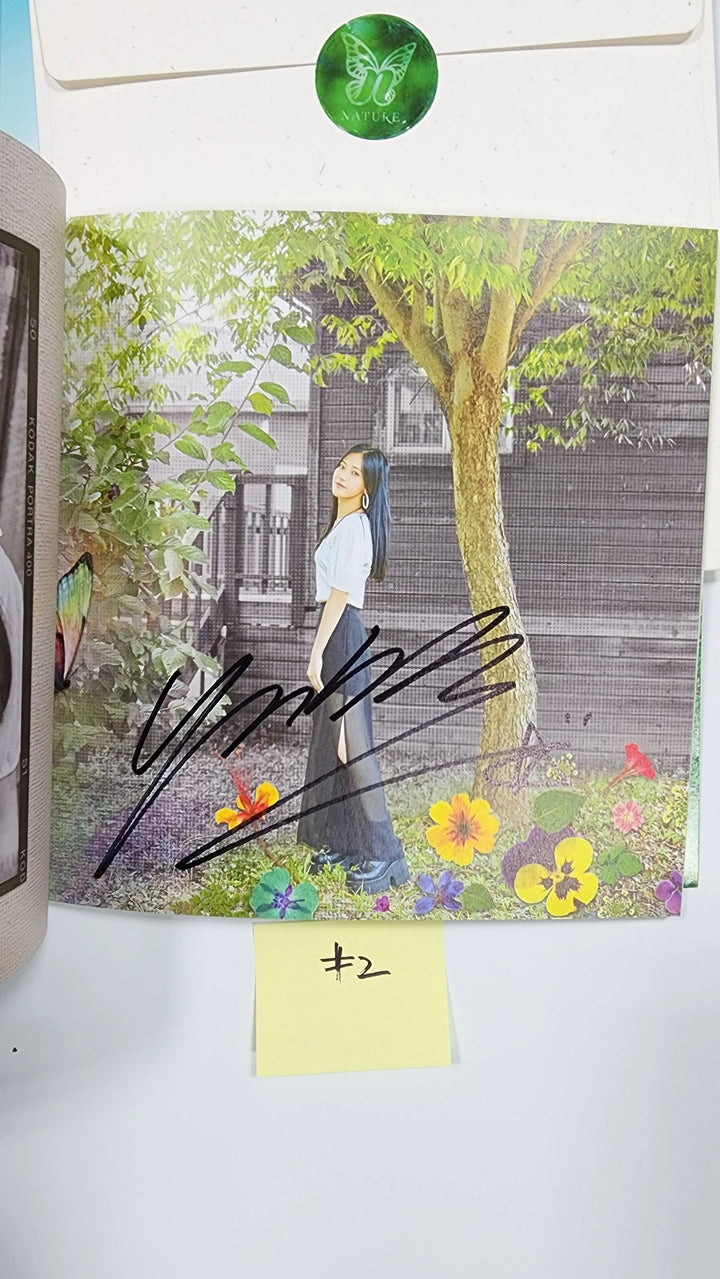 NATURE "NATURE WORLD : CODE W" - Hand Autographed(Signed) Album - HALLYUSUPERSTORE