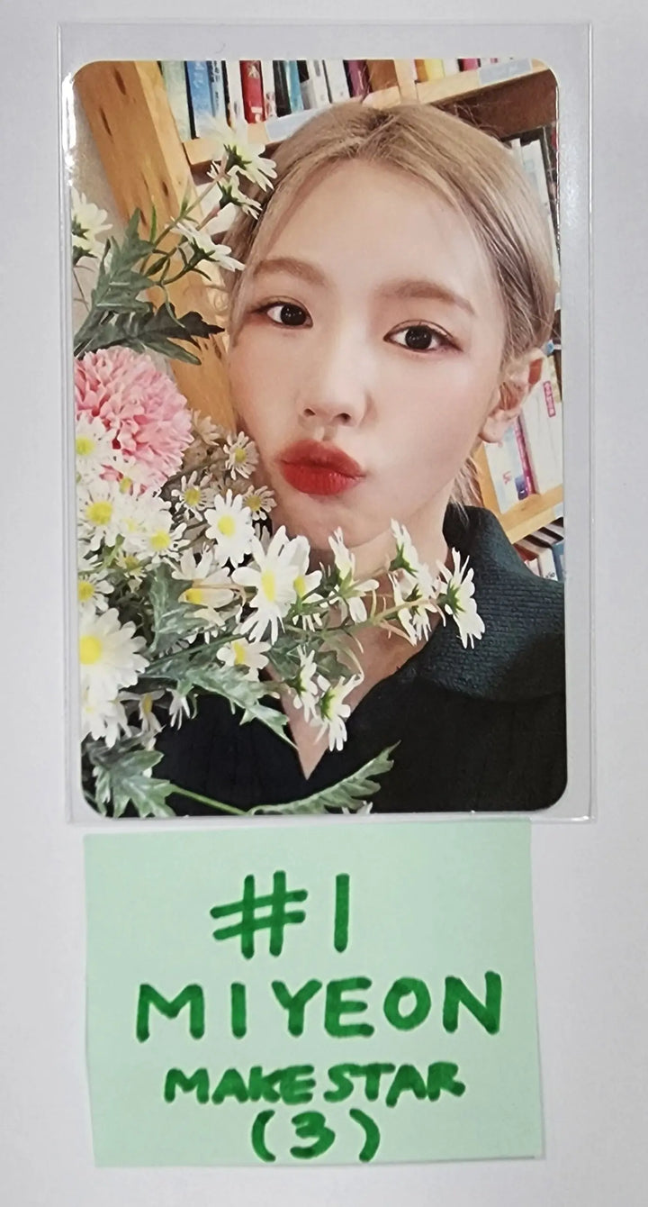 (g) I-DLE "I LOVE" - Makestar Fansign Event Photocard Round 2 - HALLYUSUPERSTORE