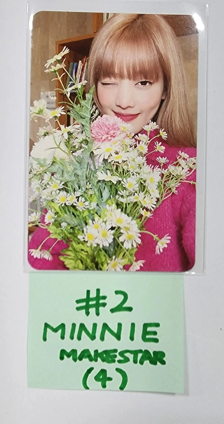 (g) I-DLE "I LOVE" - Makestar Fansign Event Photocard Round 2 - HALLYUSUPERSTORE