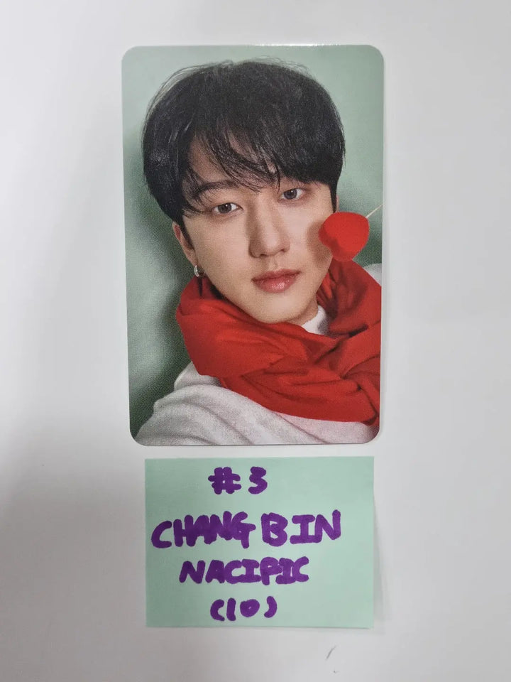 Stray kids X NACIFIC - Love The Present Event Photocard - HALLYUSUPERSTORE