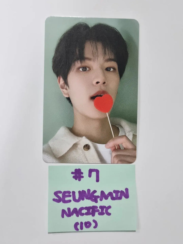 Stray kids X NACIFIC - Love The Present Event Photocard - HALLYUSUPERSTORE
