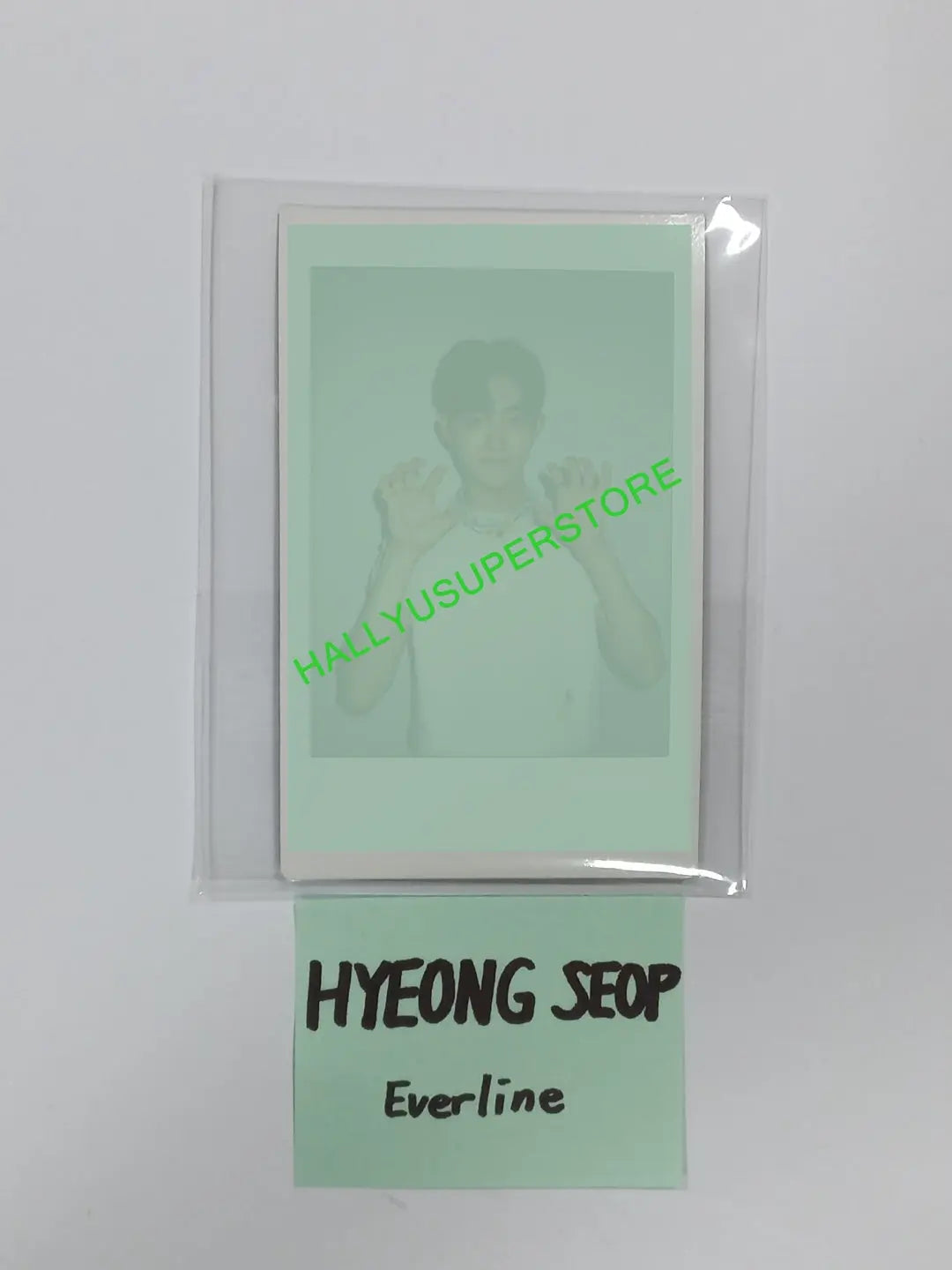 HYEONG SEOP (Of TEMPEST) "SHINING UP" - Everline Event Polaroid - HALLYUSUPERSTORE