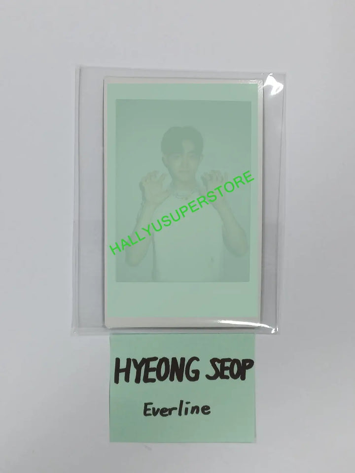 HYEONG SEOP (Of TEMPEST) "SHINING UP" - Everline Event Polaroid - HALLYUSUPERSTORE