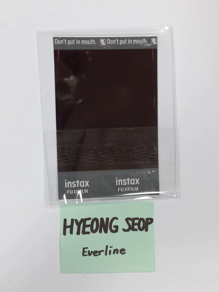 HYEONG SEOP (Of TEMPEST) "SHINING UP" - Everline Event Polaroid - HALLYUSUPERSTORE
