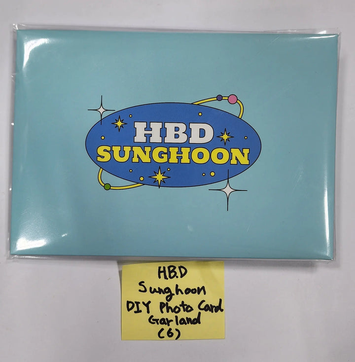 SUNGHOON (Of ENHYPEN) - HBD DIY Photocard GARLAND - HALLYUSUPERSTORE