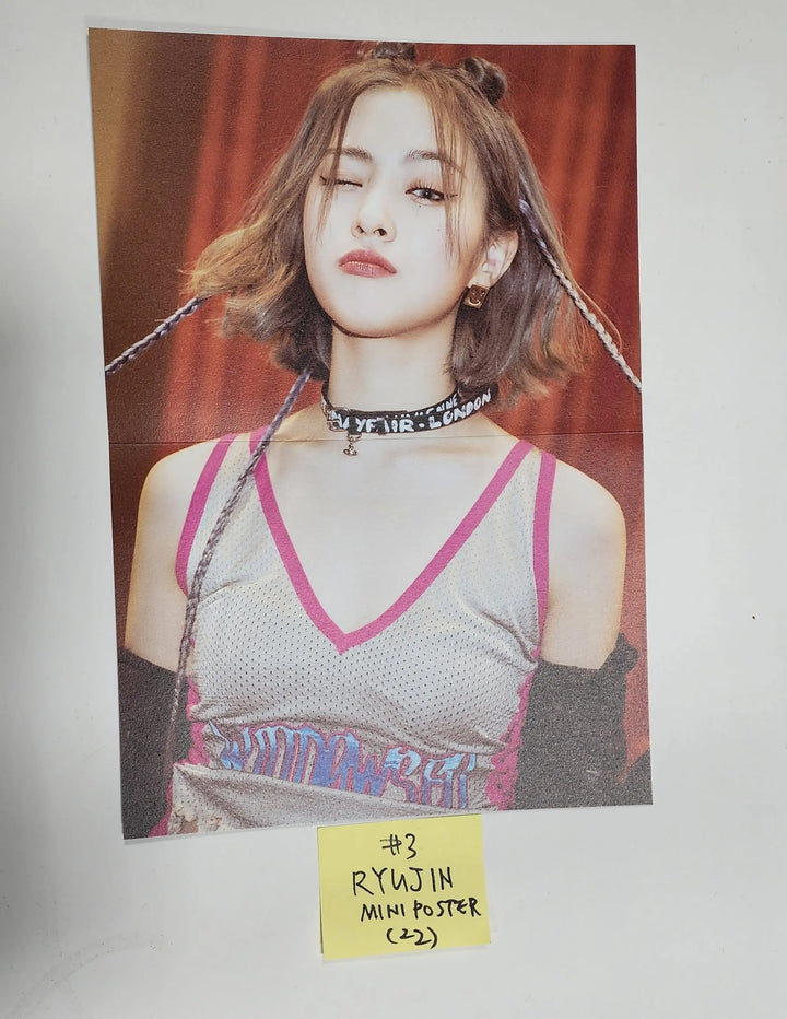 ITZY 'CHESHIRE' - Official Mini Poster, Clear Photocard, 4 Cut Film - HALLYUSUPERSTORE