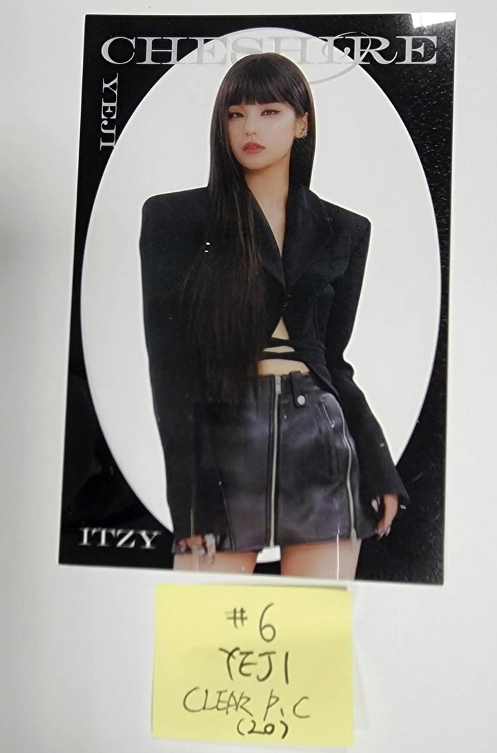 ITZY 'CHESHIRE' - Official Mini Poster, Clear Photocard, 4 Cut Film - HALLYUSUPERSTORE