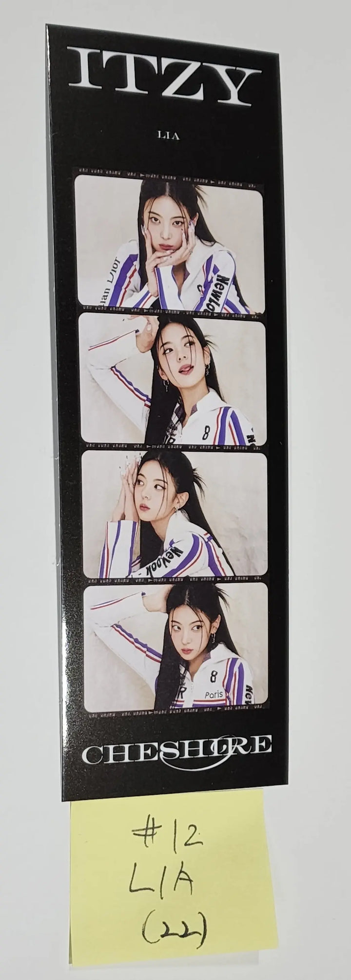 ITZY 'CHESHIRE' - Official Mini Poster, Clear Photocard, 4 Cut Film - HALLYUSUPERSTORE