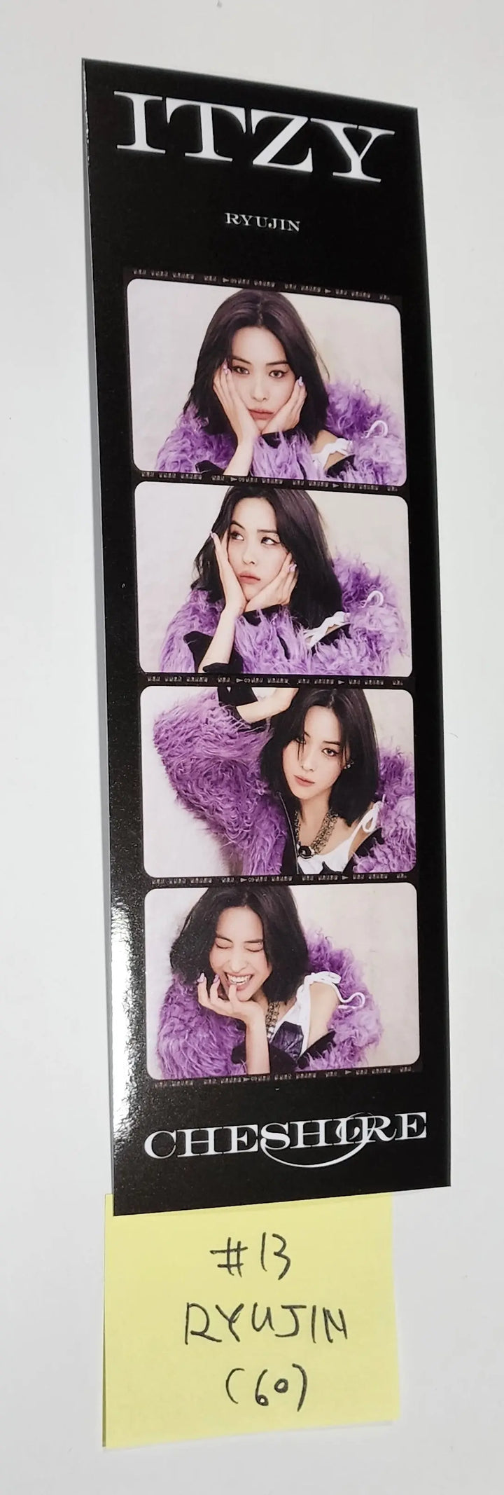 ITZY 'CHESHIRE' - Official Mini Poster, Clear Photocard, 4 Cut Film - HALLYUSUPERSTORE