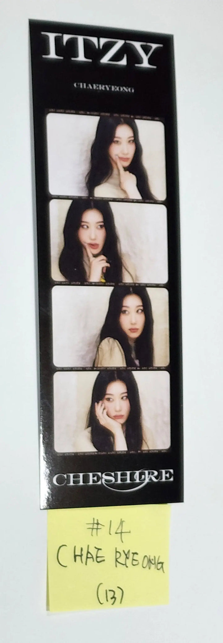 ITZY 'CHESHIRE' - Official Mini Poster, Clear Photocard, 4 Cut Film - HALLYUSUPERSTORE