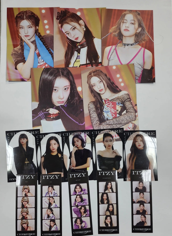 ITZY 'CHESHIRE' - Official Mini Poster, Clear Photocard, 4 Cut Film - HALLYUSUPERSTORE