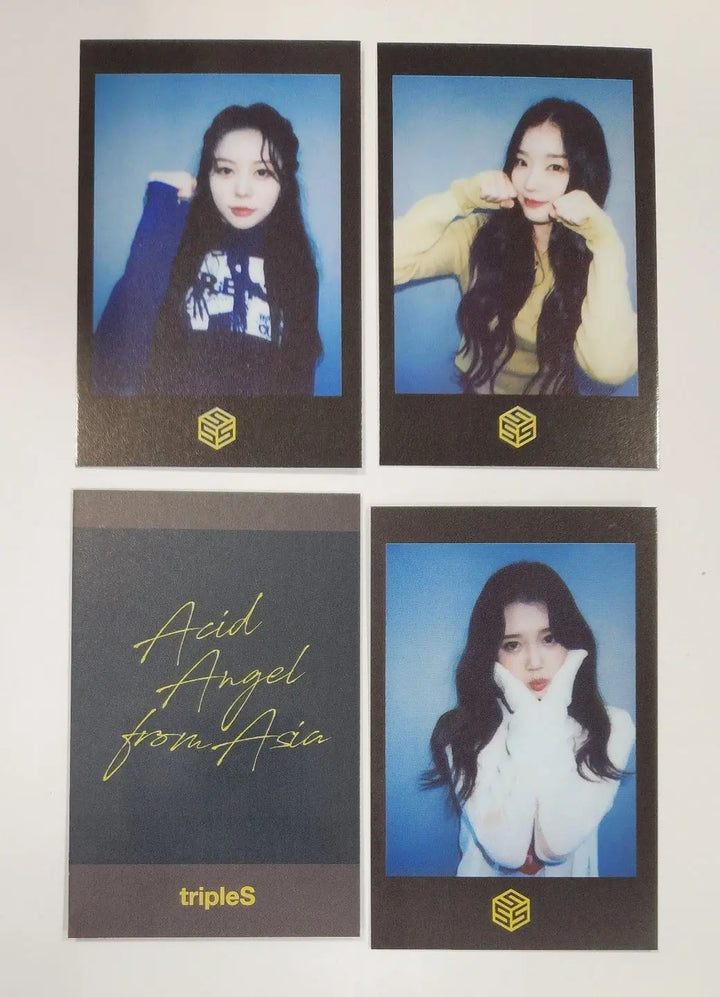 TripleS "Acid Angel from Asia" - Soundwave Fansign Event Polaroid Type Photocard - HALLYUSUPERSTORE