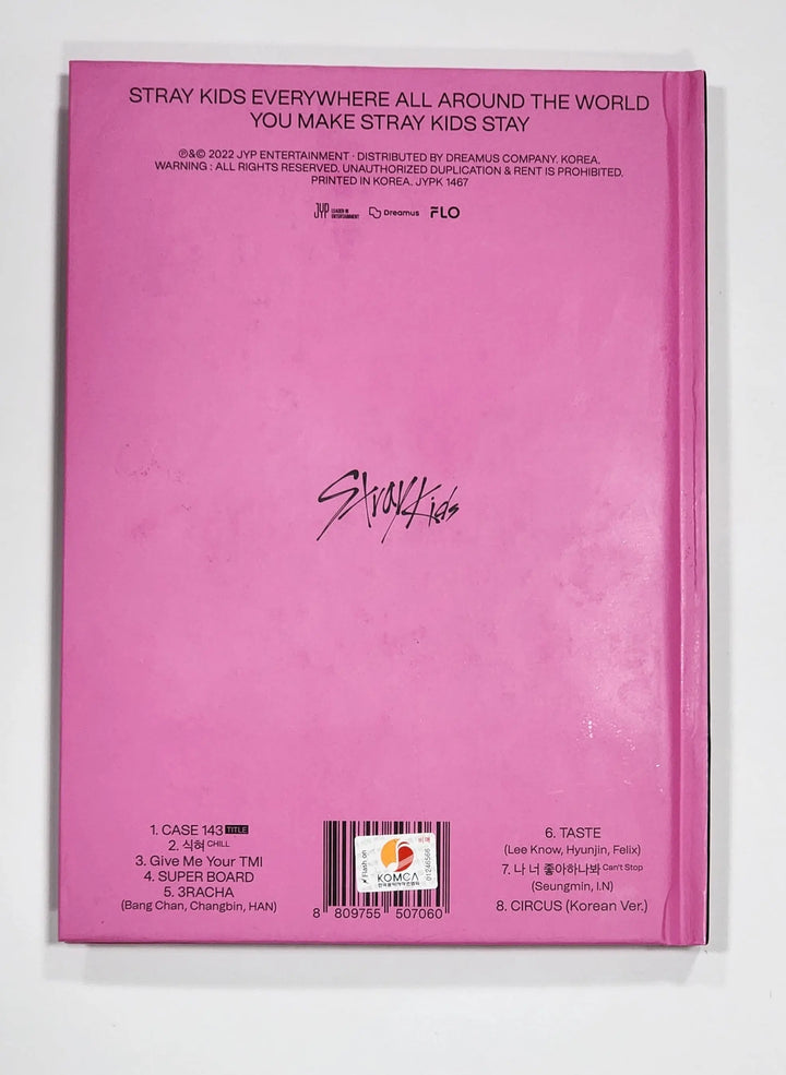 Stray Kids “MAXIDENT” - Hand Autographed(Signed) Promo Album - HALLYUSUPERSTORE