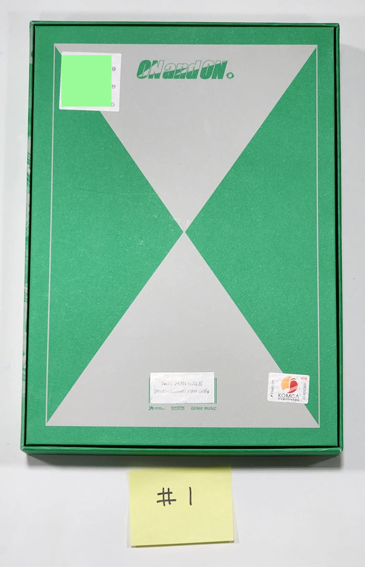 Tempest "ON and ON” - Hand Autographed(Signed) Promo Album - HALLYUSUPERSTORE