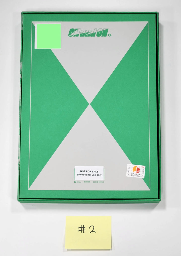 Tempest "ON and ON” - Hand Autographed(Signed) Promo Album - HALLYUSUPERSTORE