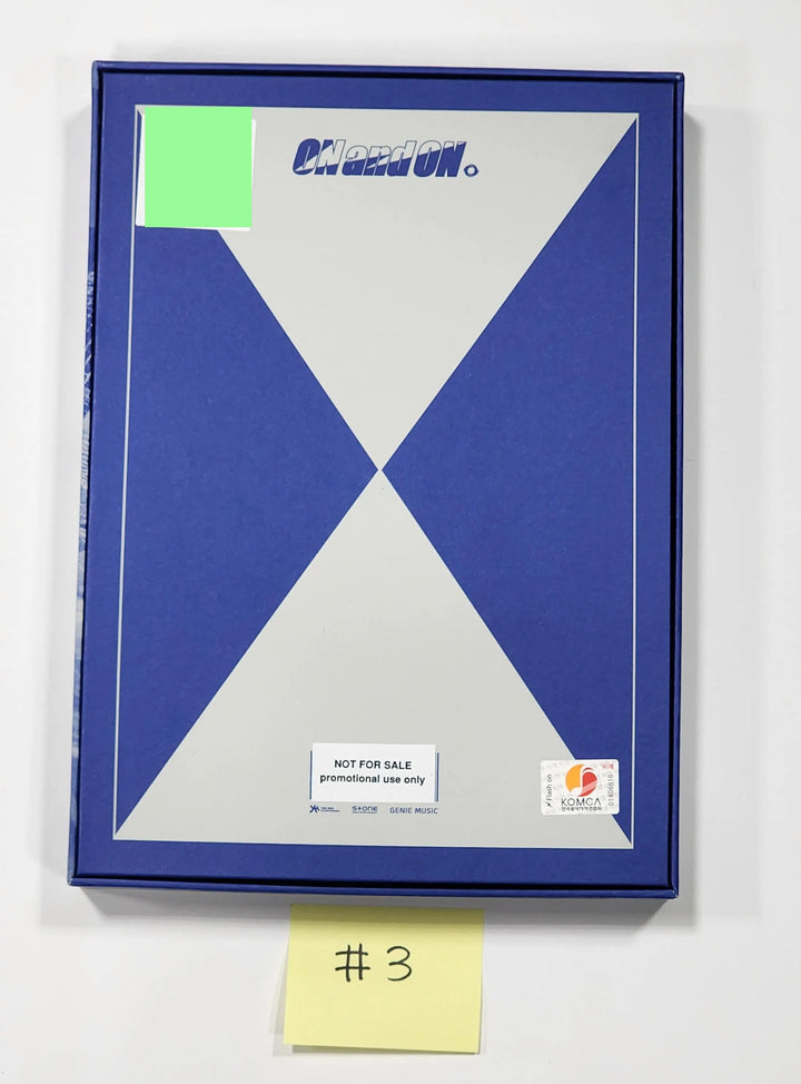 Tempest "ON and ON” - Hand Autographed(Signed) Promo Album - HALLYUSUPERSTORE