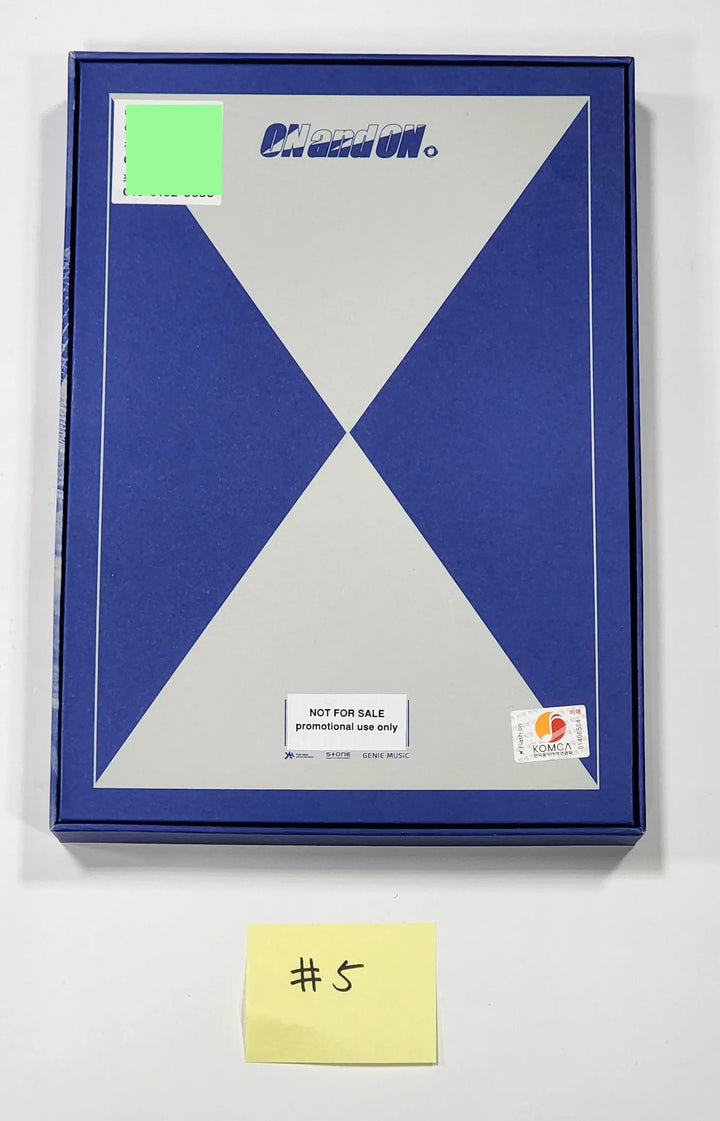 Tempest "ON and ON” - Hand Autographed(Signed) Promo Album - HALLYUSUPERSTORE