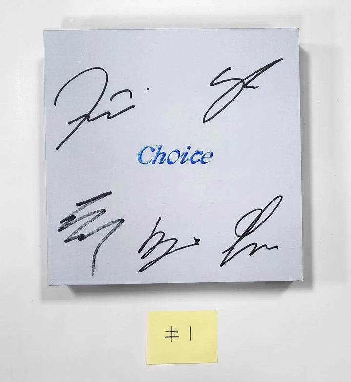 Victon "choice" - Hand Autographed(Signed) Promo Album - HALLYUSUPERSTORE