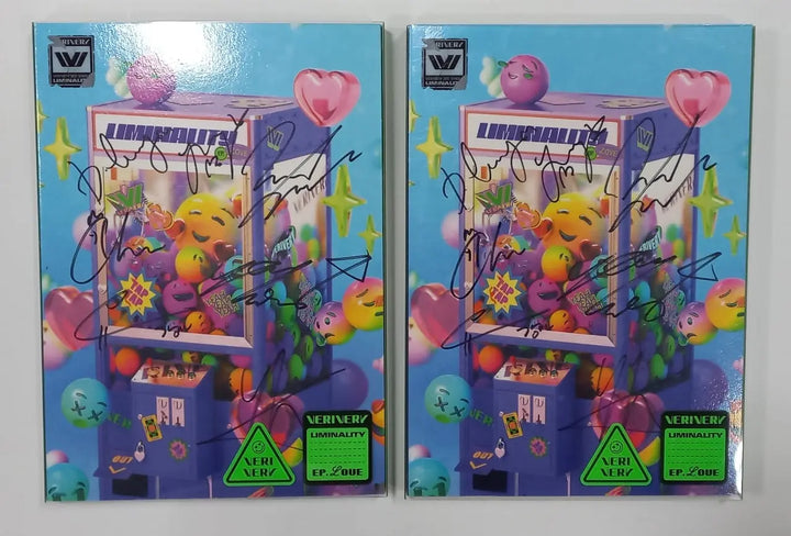 VERIVERY "LIMINALITY" - Hand Autographed(Signed) Promo Album - HALLYUSUPERSTORE