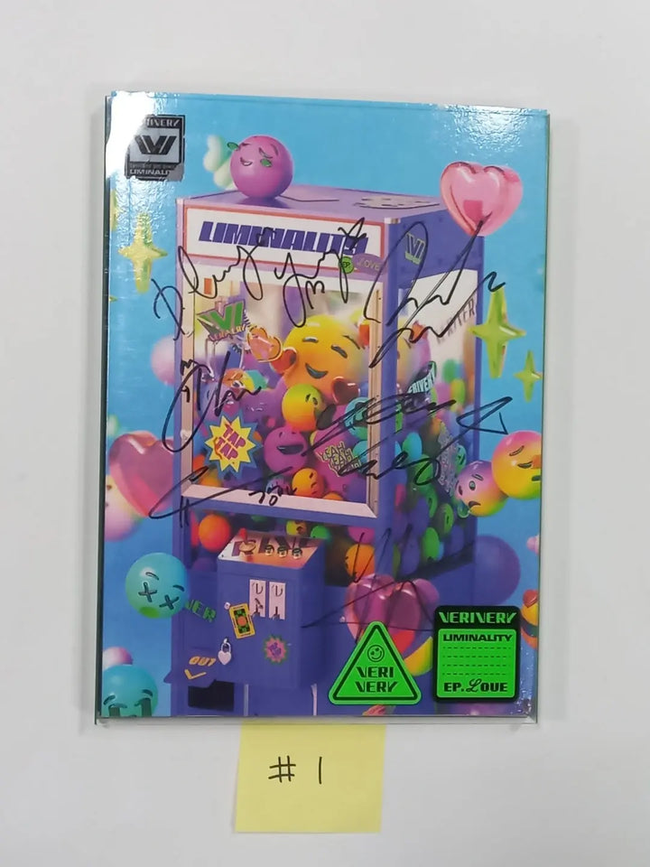VERIVERY "LIMINALITY" - Hand Autographed(Signed) Promo Album - HALLYUSUPERSTORE